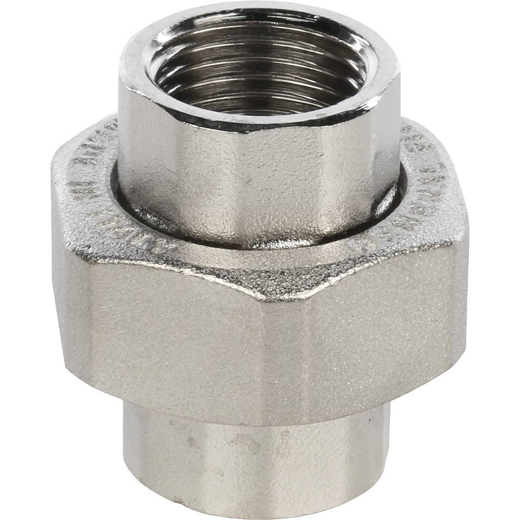 Соединительная муфта Stout 1/2" латунь для водопровода 82237310 STLM-0022528 - Вид №1
