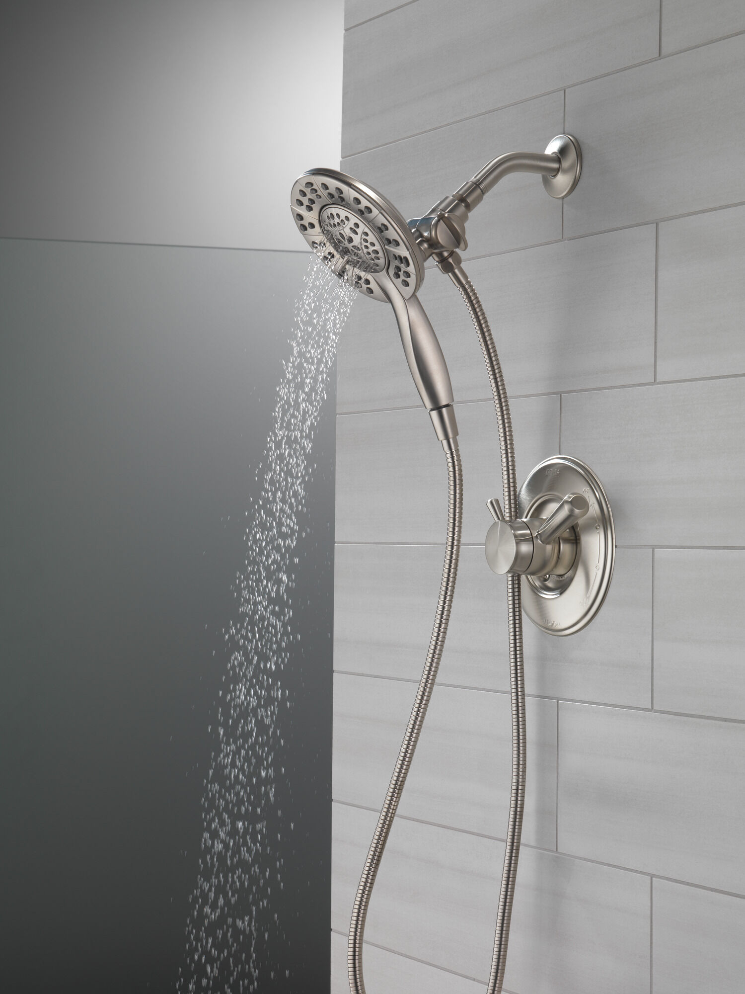 Традиционная облицовка для душа Monitor® серии 17 с In2ition® Delta Faucet T17293-SS-I - Вид №10