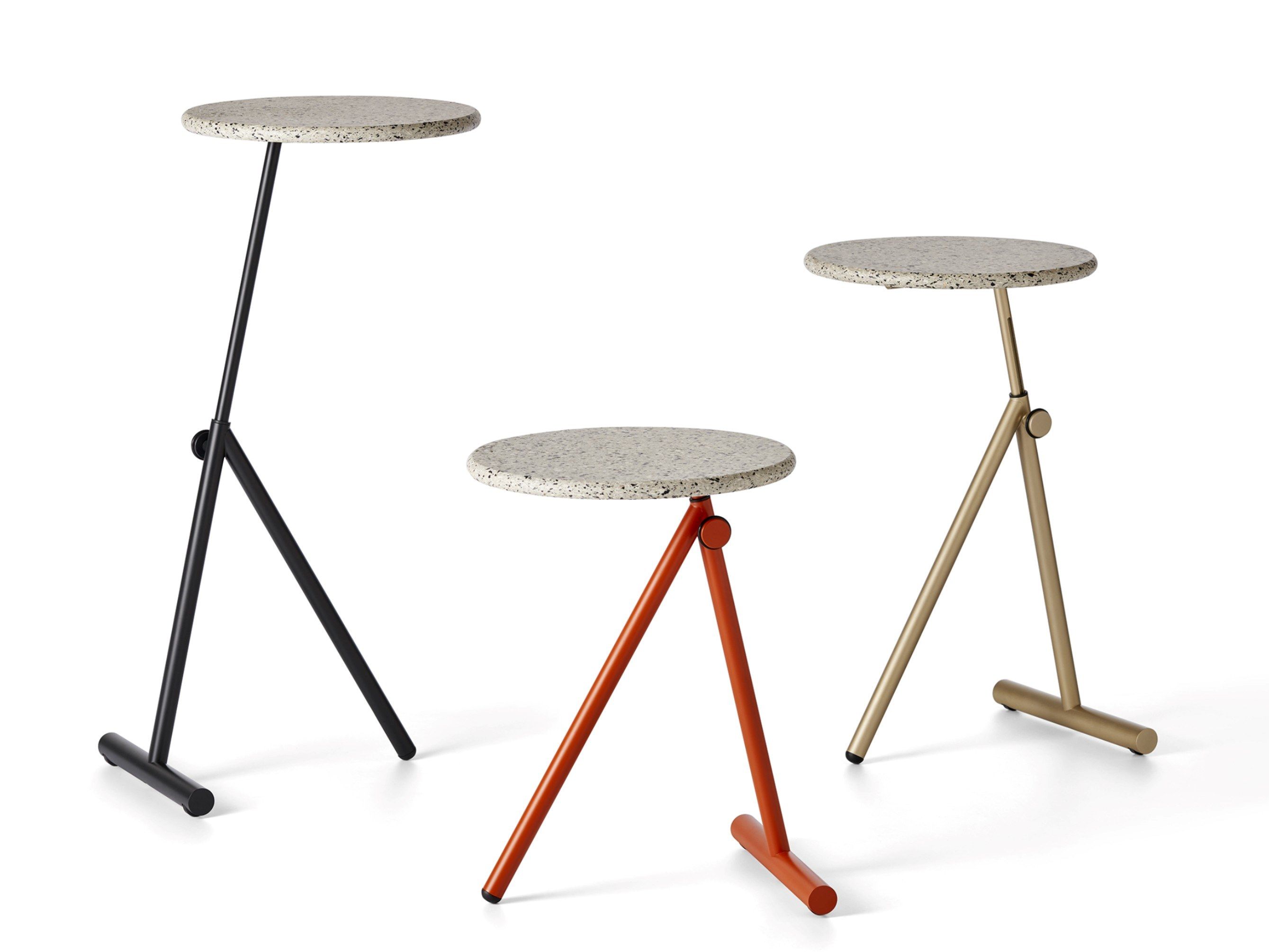 Регулируемый по высоте круглый журнальный столик с колесами Opinion Ciatti KOJI ARCH-00052625 - Вид №15