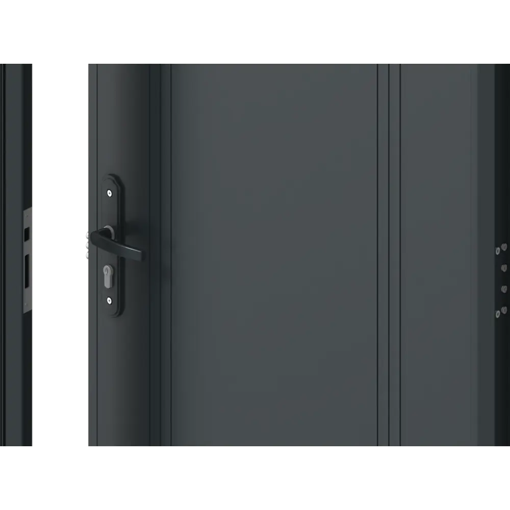 Дверь входная металлическая Эко 98x205 см левая антрацит 84226051 STLM-2062114 DOORHAN  - Вид №5