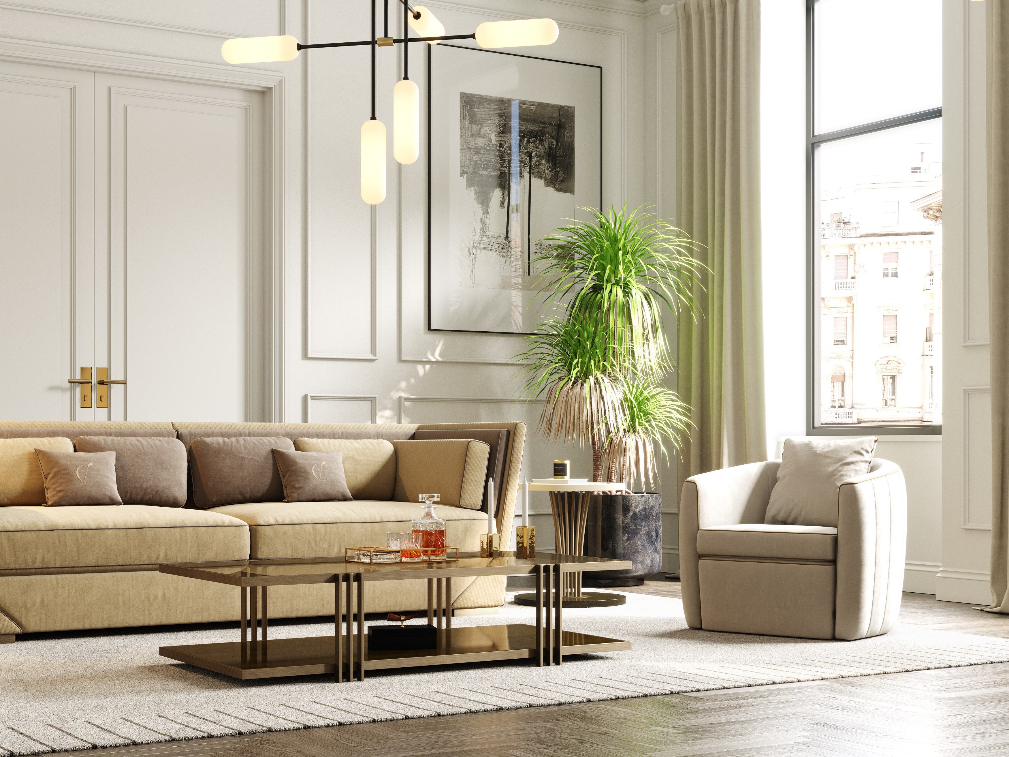 Деревянный журнальный столик Stylish Club Sublime ARCH-00066316 - Вид №1