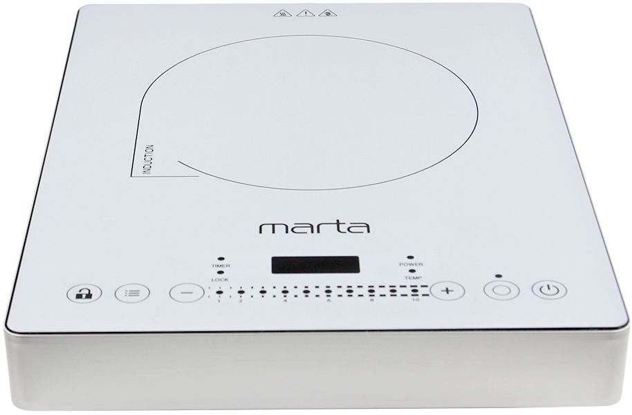 9058371 Плита компактная электрическая MARTA MT-4221 белый STDN-0074108 - Вид №1
