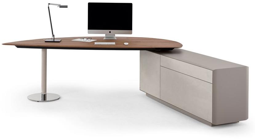 YOMEI Регулируемый по высоте угловой стол со встроенной полкой S100 sun-id-1367549 - Вид №3