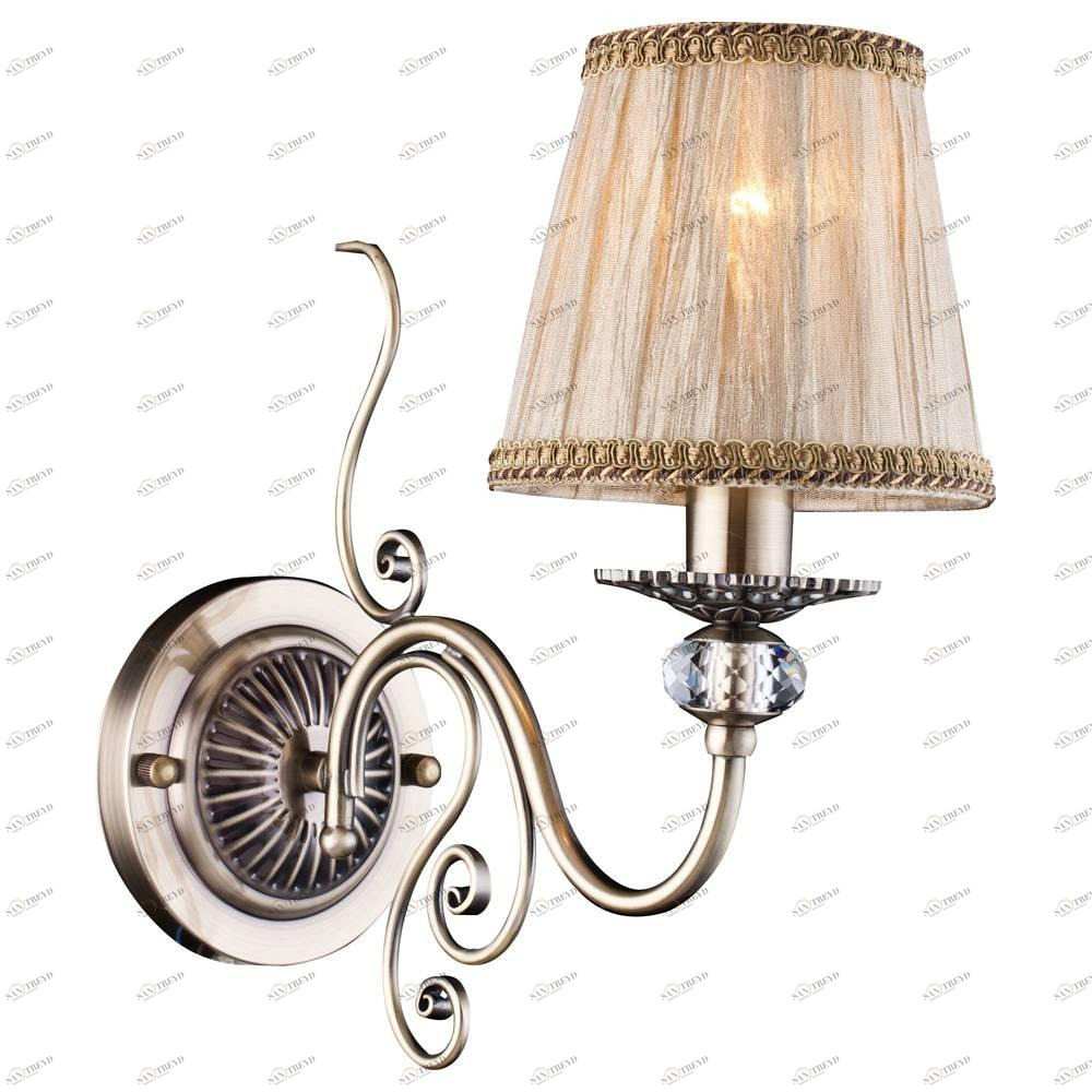 Бра Arte Lamp Charm A2083AP-1AB ARTE LAMP  078348 Бежевый;золото 