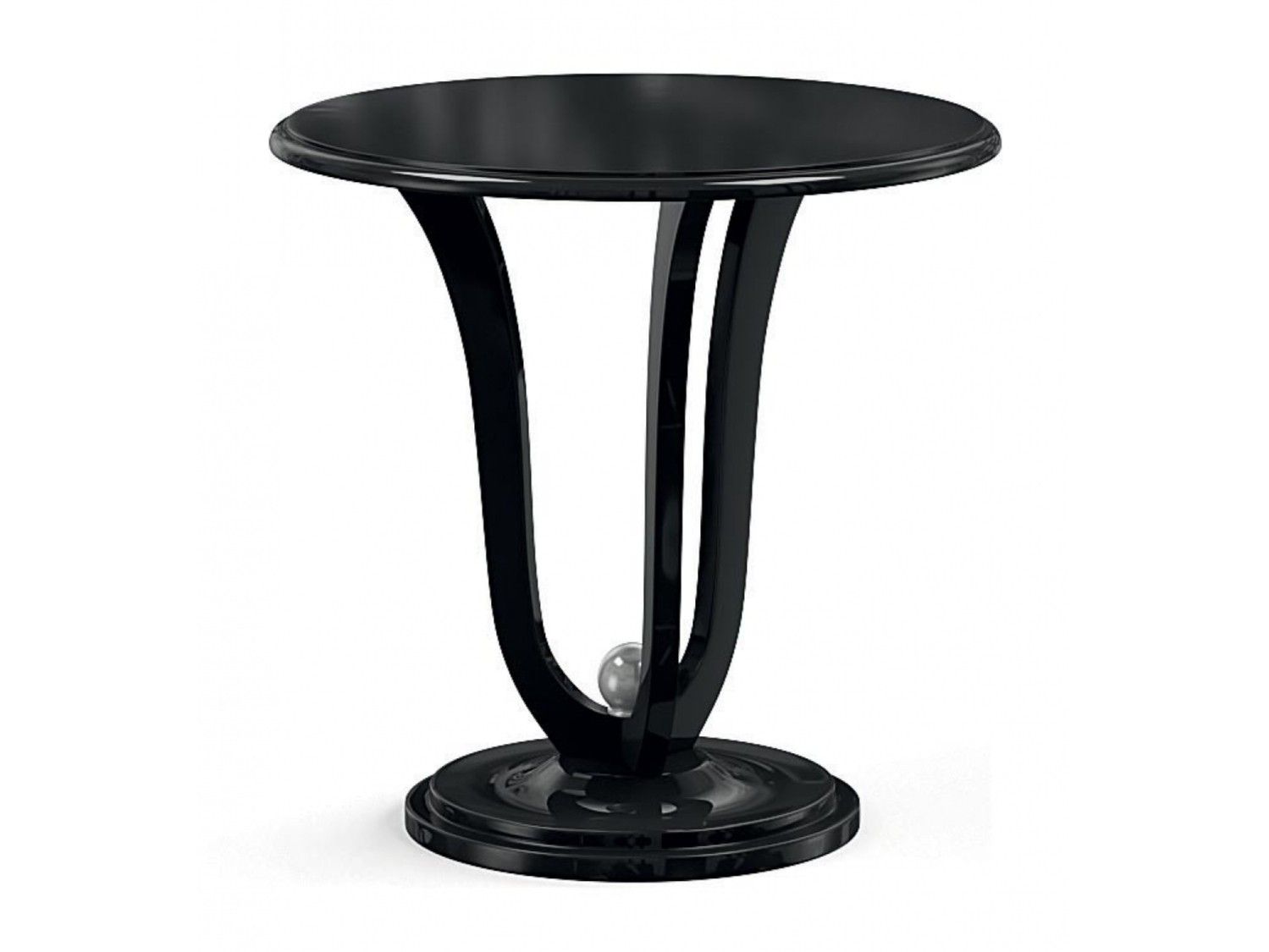 Высокий круглый деревянный журнальный столик GUERRA VANNI Оскар ARCH-00061430