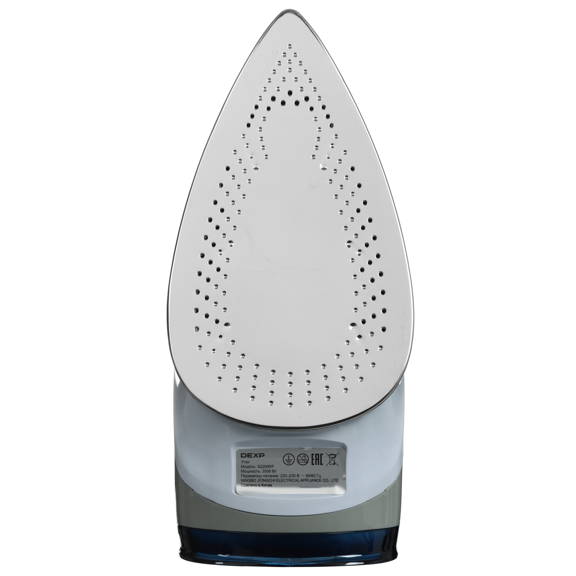 9100706 Утюг DEXP S2200KF синий STDN-0088109 - Вид №3