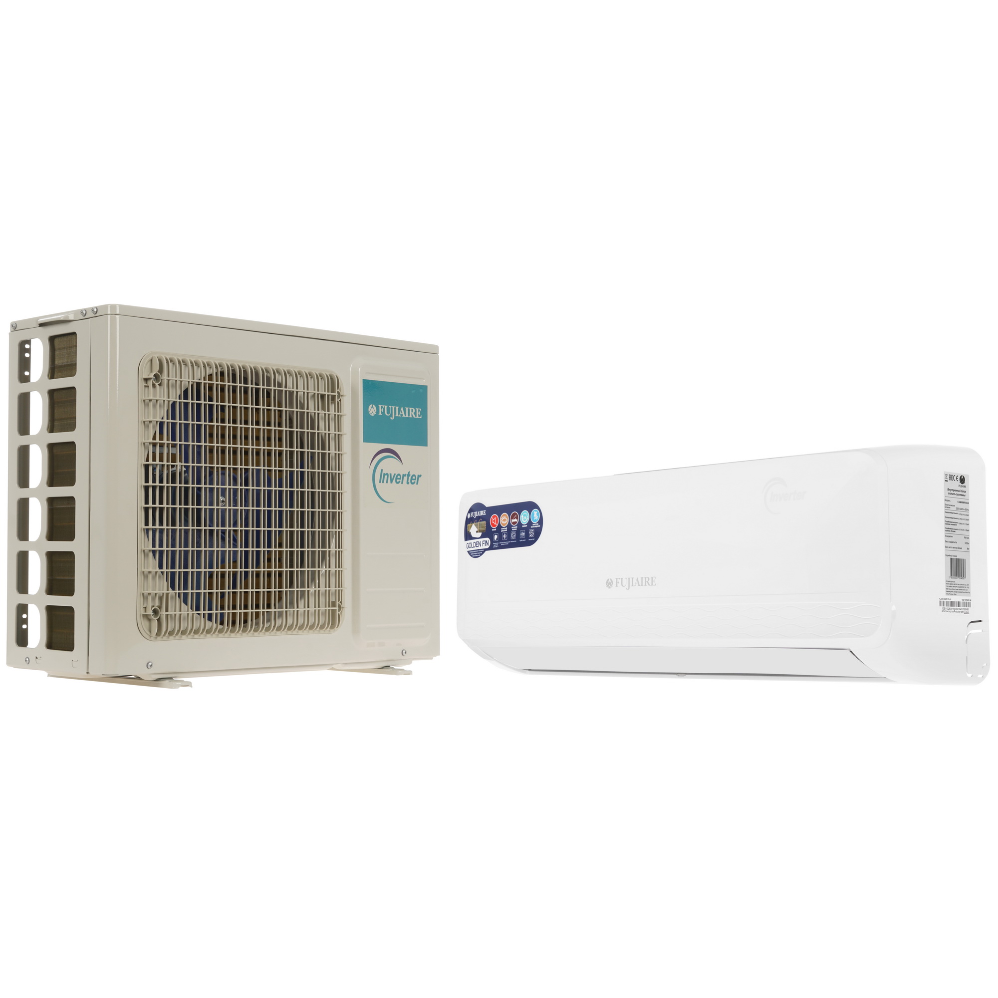 9968539 Кондиционер настенный сплит-система FUJIAIRE FJAMH09R1DI/FJAMH09R1DI белый STDN-0020441