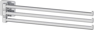 AVA 017 Держатель полотенец поворотный тройной 37 cm ELLUX Avantgarde