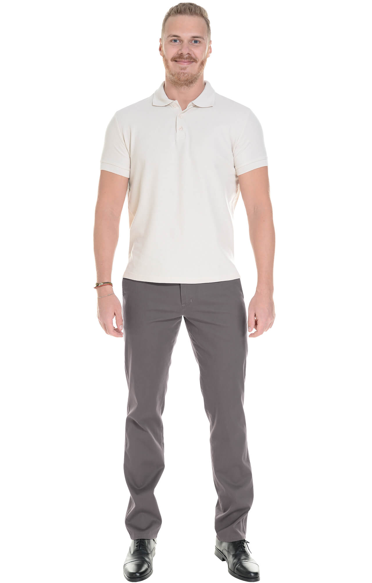 68272 Брюки  мужские dark grey (темно-серые) El-Risto  Одежда для официантов  размер 46/170-176  - Вид №2