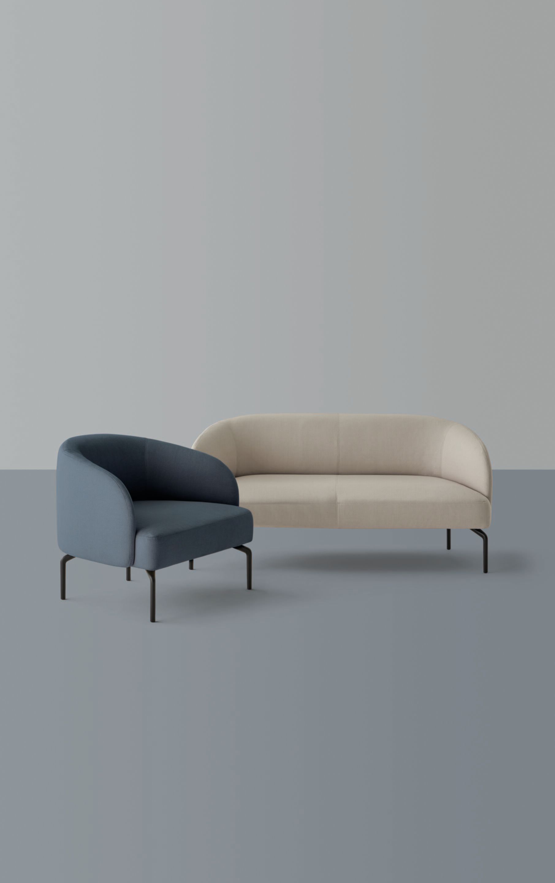 2-местный тканевый диван INCLASS Kern ARCH-00090828 - Вид №3