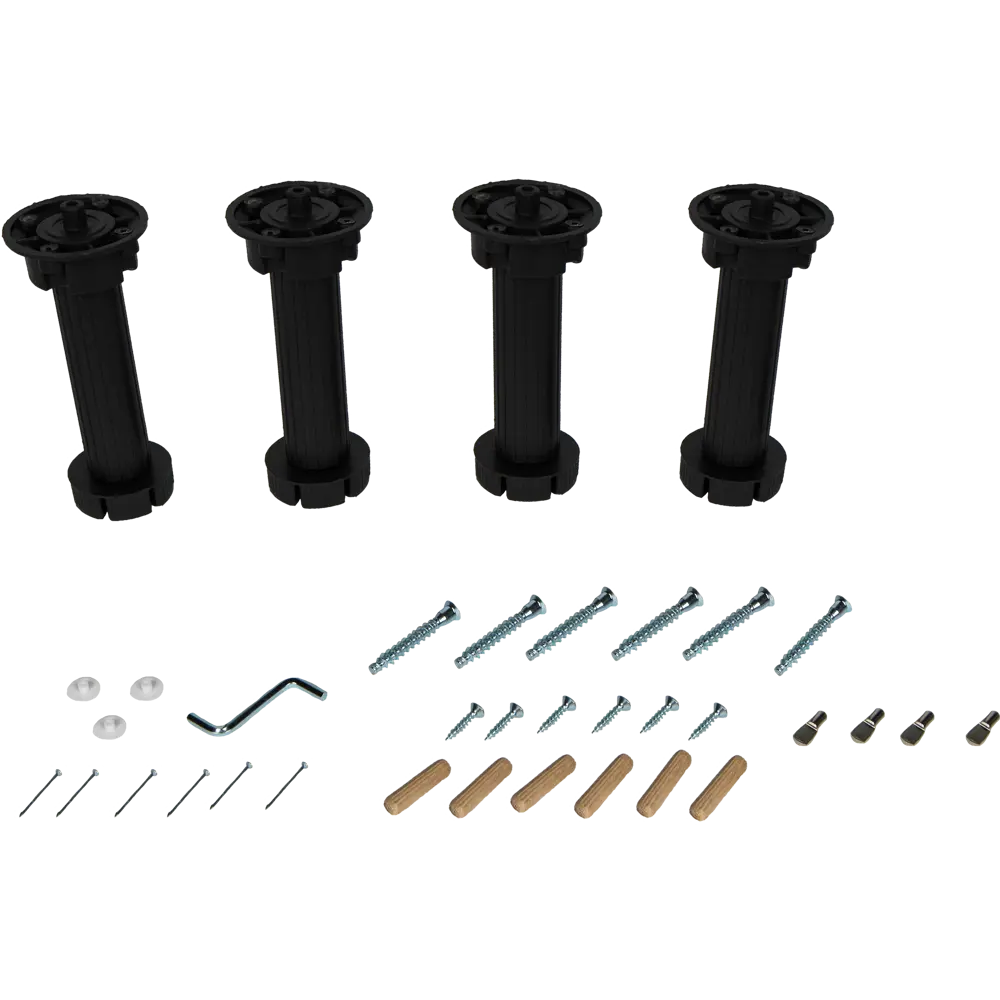 Колонка напольная 60x200x56 см, ЛДСП, цвет белый DELINIA STLM-2018942 - Вид №3