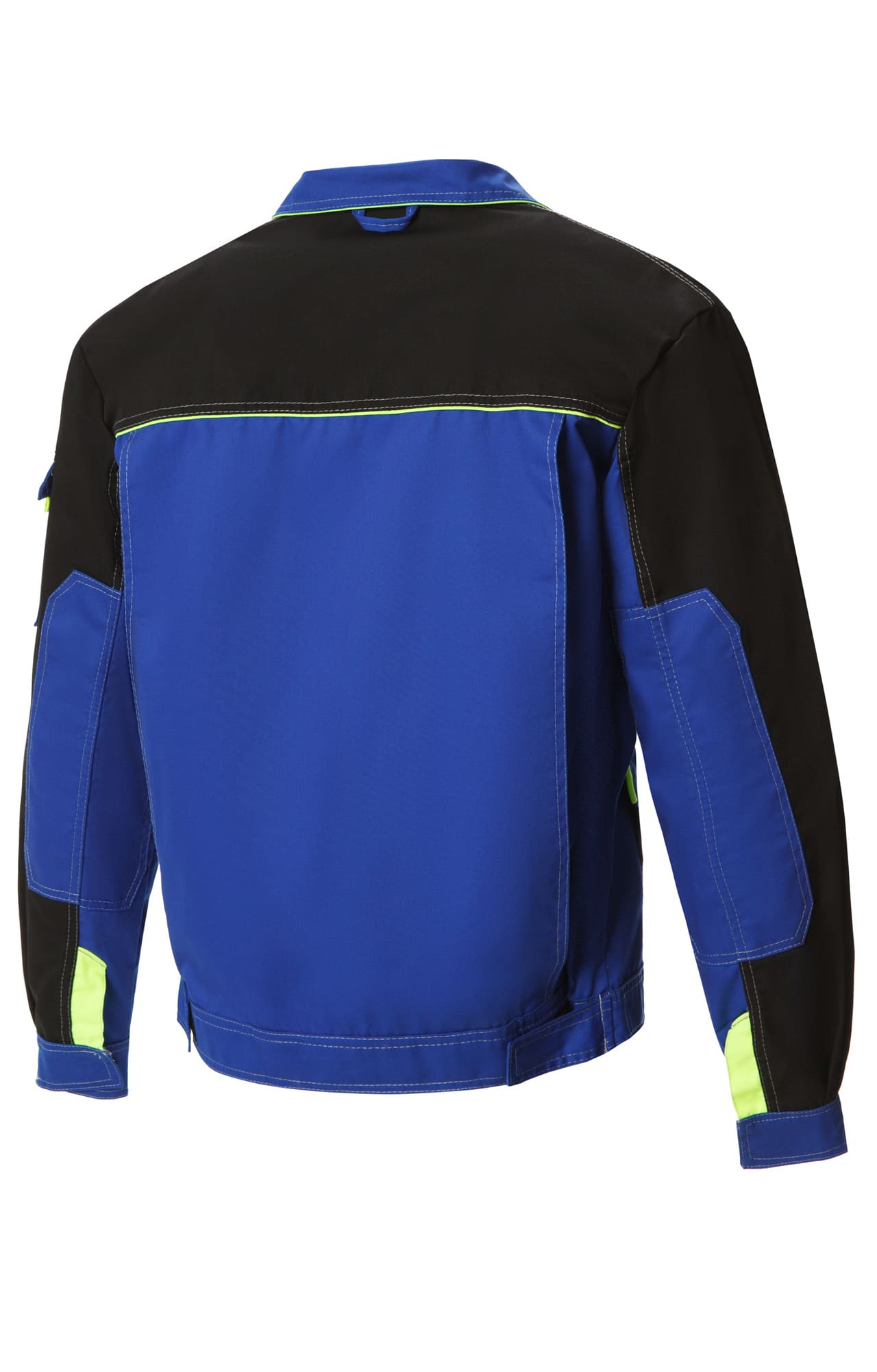 5039605 Костюм "Профессионал-2" василек-черный-лимон  Летняя спецодежда  размер 52-54/158-164  - Вид №2