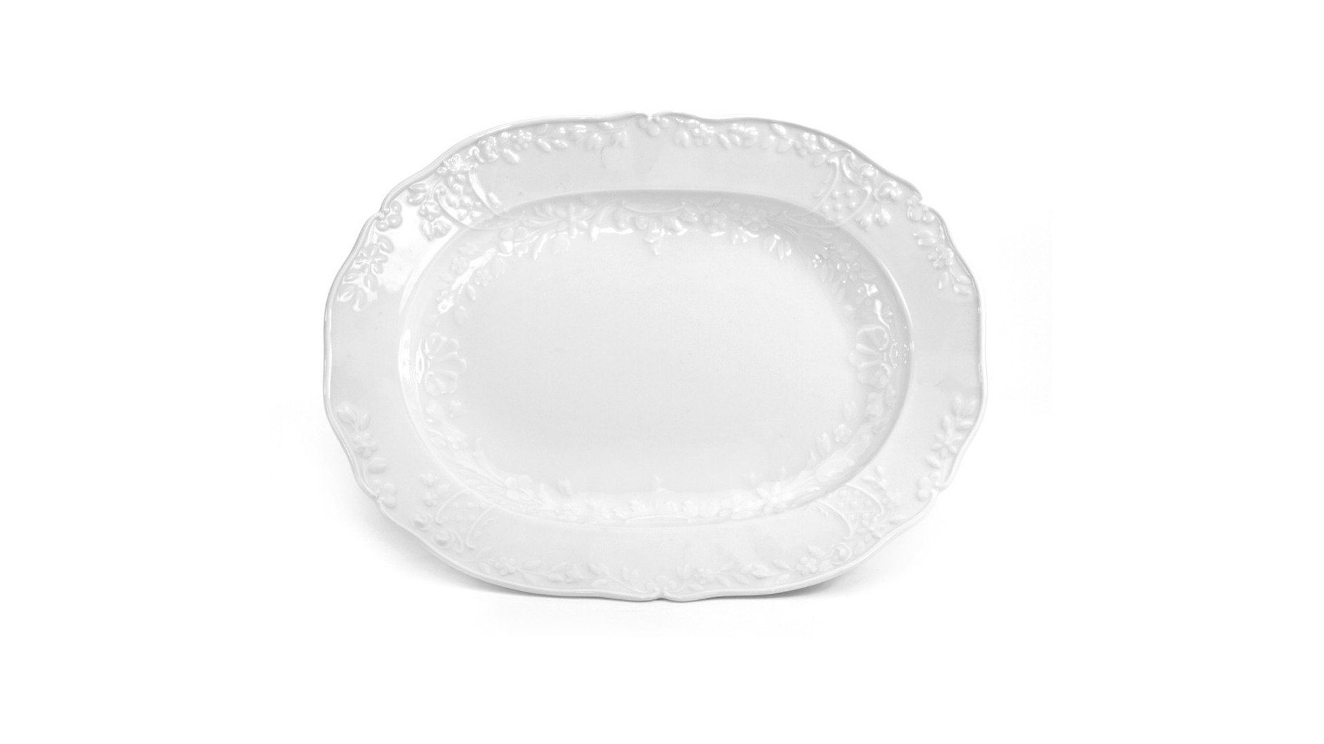 10639799 Meissen Столовый сервиз Meissen "Новый марсель, белый рельеф" 6/28 Фарфор  - Вид №8