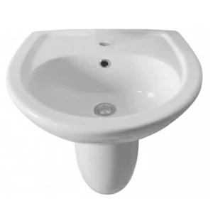 312016UN Полупьедестал для раковины овальная Olympia Ceramica RUBINO