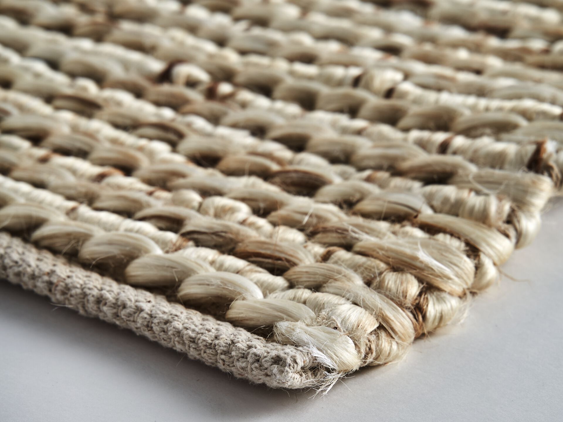 Прямоугольный однотонный коврик из джута Vical Home BERYL ARCH-00056173 - Вид №2