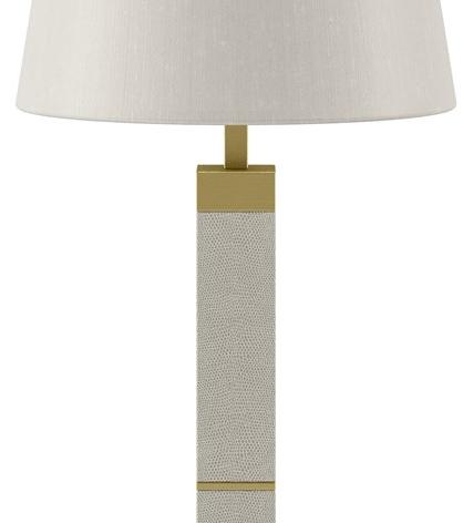 FRATO Настольная лампа с отраженным светом из кожи Hobart Flf040034aar  - Вид №1