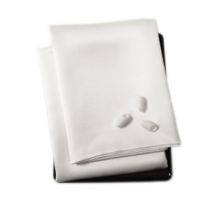 Наволочка princess57white, 70x50 см, шелк, 1шт, цвет белый жемчуг SILK MANUFACTURE