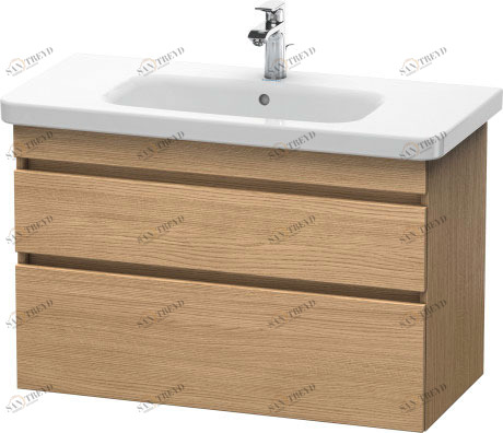 DS648205252 Тумбочка подвесная DuraStyle #DS6482 930 x 448 мм Европейский дуб, декор Duravit