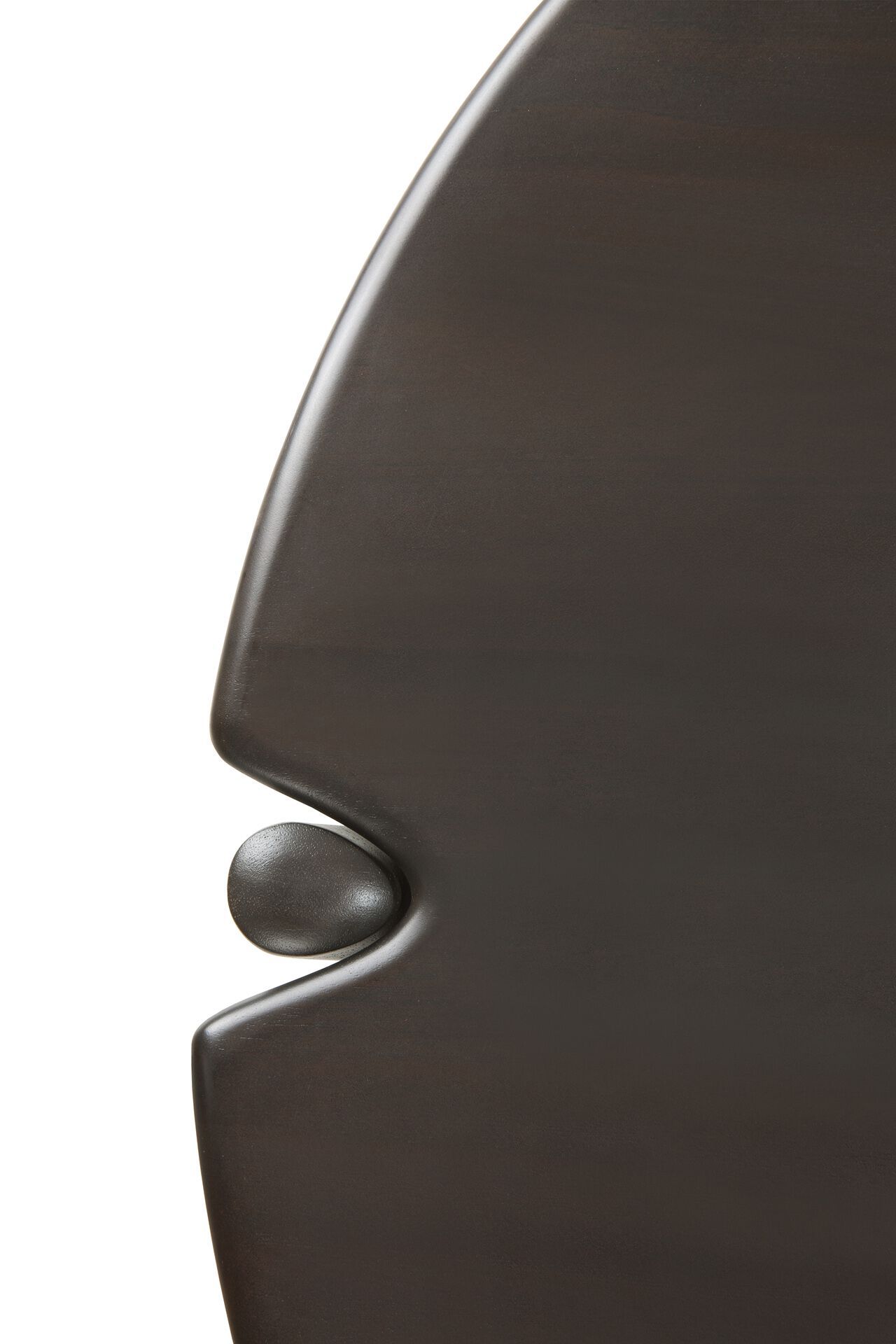 Круглый низкий журнальный столик из красного дерева Ethnicraft PI ARCH-00019775 - Вид №5