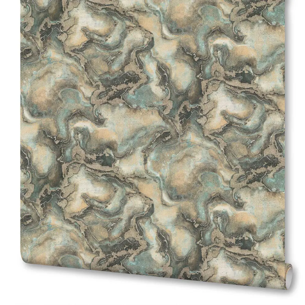Обои флизелиновые Ovk Design D.Langer Ave зеленый 1.06 м 10663-05 88915288 STLM-2068502 Set 1 marble