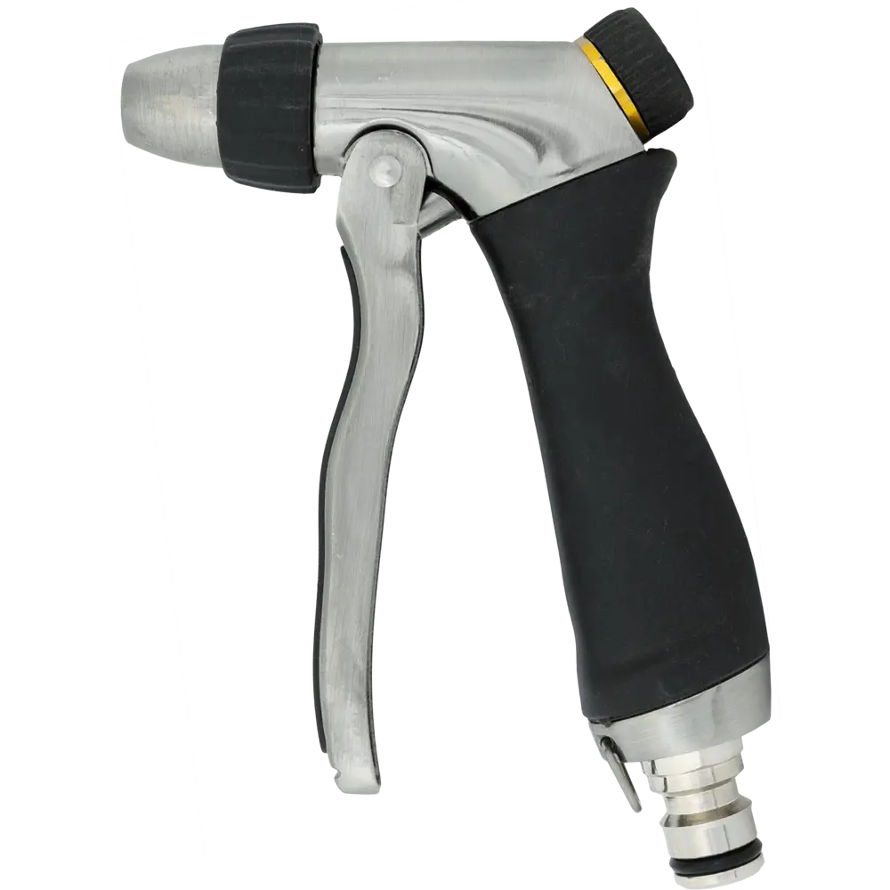 Пистолет-лейка BOUTTE с фиксатором полива и хромовым покрытием 15449433 STLM-0005810