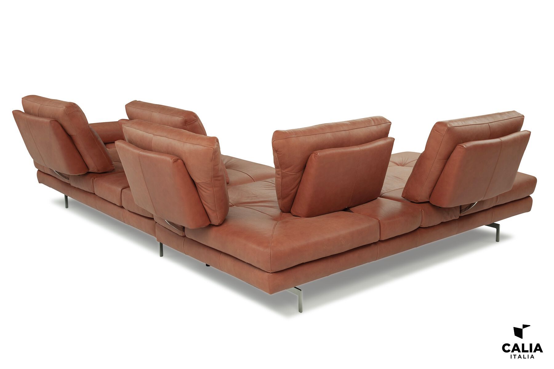 Кожаный угловой диван Calia Italia премиум ARCH-00151139 - Вид №3