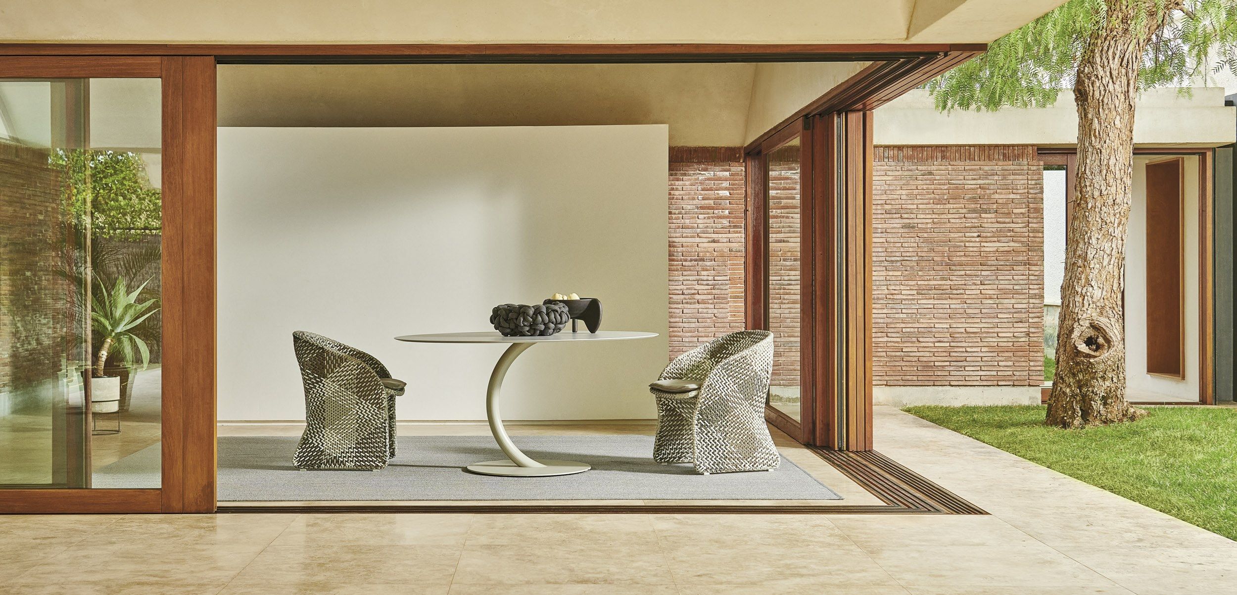 Синтетическое волокно сад стул с подлокотниками Varaschin Maat ARCH-00046001 - Вид №6