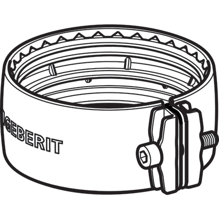315.003.14.3 Хомут Geberit Silent-db20 Geberit  - Вид №1