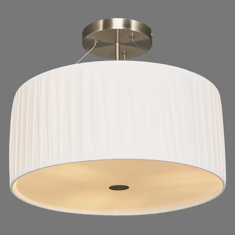 Люстра Globo 3xE27x40 Вт, 45 см, цвет матовый никель 18737721 STLM-2030133  - Вид №2