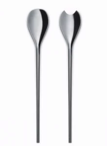 Alessi Салатный сервиз из нержавеющей стали Human Bmgs02