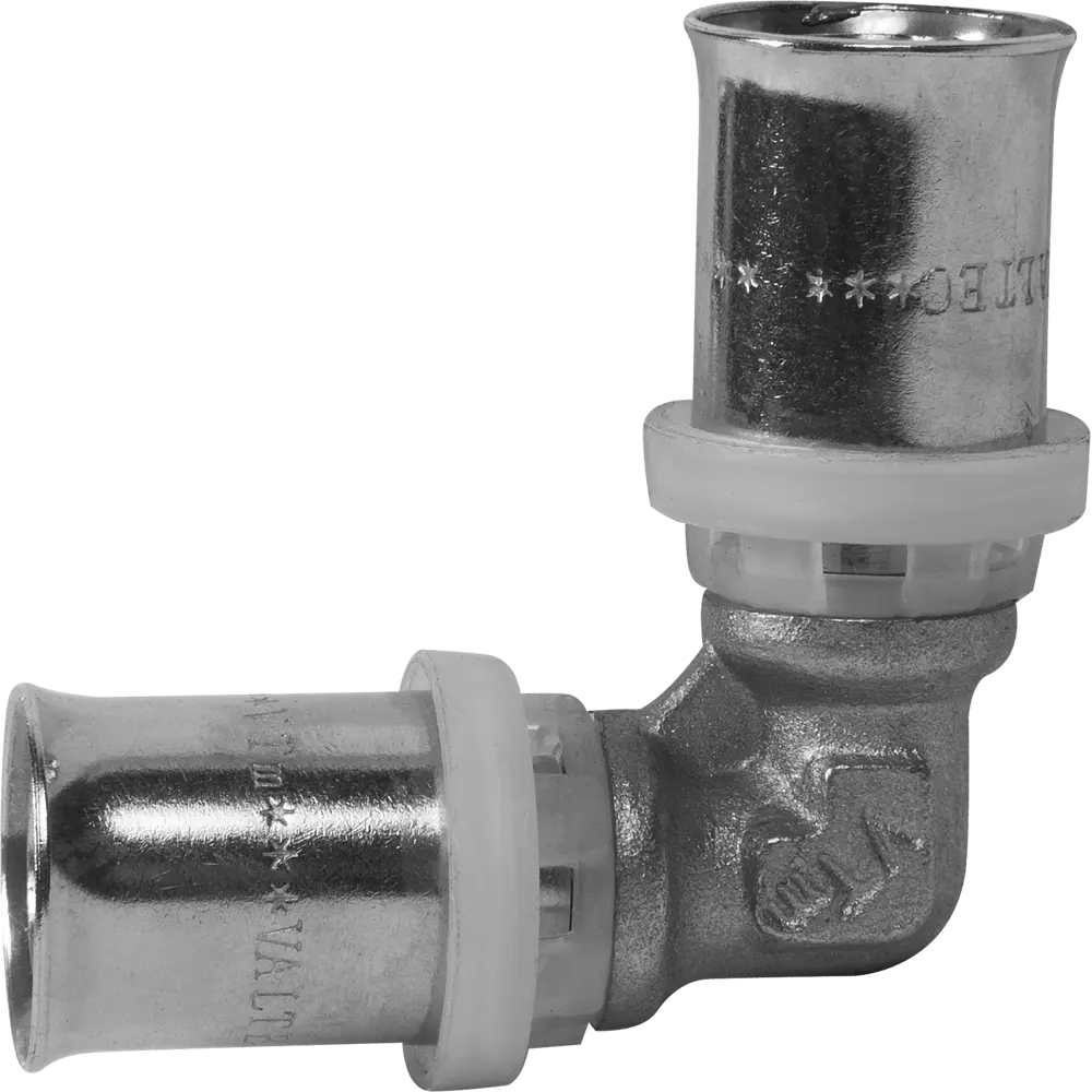 Угол 90° Valtec 16 мм никелированная латунь VTM.251.N.001616 15474583 STLM-2101527  - Вид №1