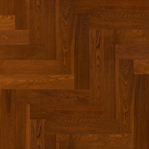 Паркет Ёлка Marco Ferutti Hermitage Коньяк Дуб Любая на выбор с брашью (Текстурированная) 610х122 мм 2600700108 - Вид №3