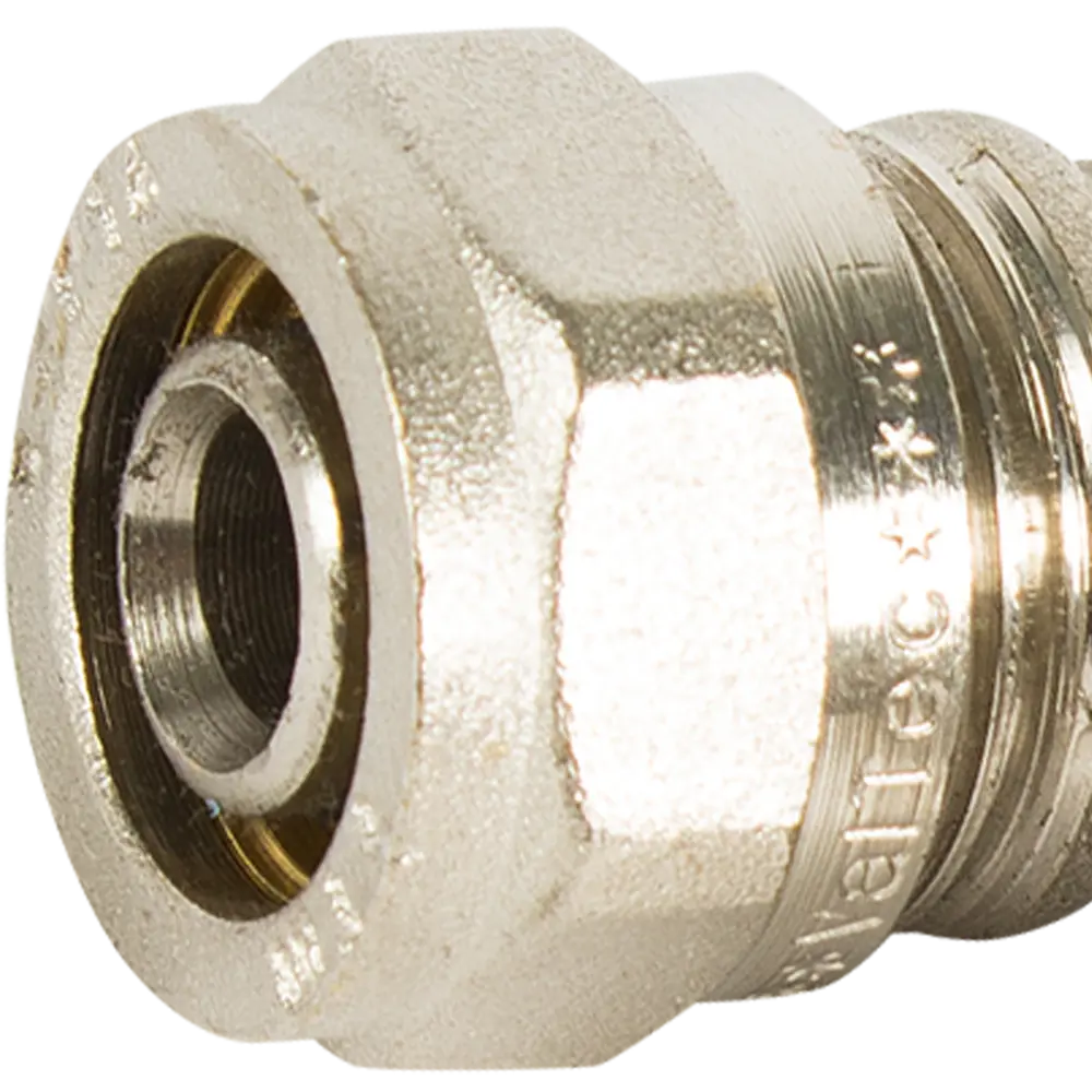 Тройник обжимной Valtec 16×20×16 мм для металлопластиковых труб 10517222 STLM-0000559 - Вид №1