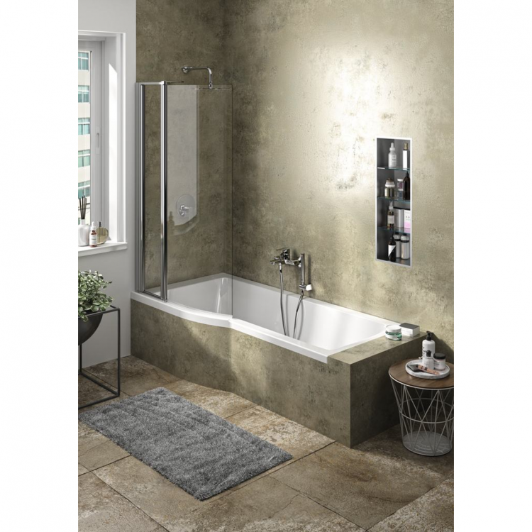 E113501 Асимметричная ванна 170х80 см Ideal Standard CONNECT AIR - Вид №3