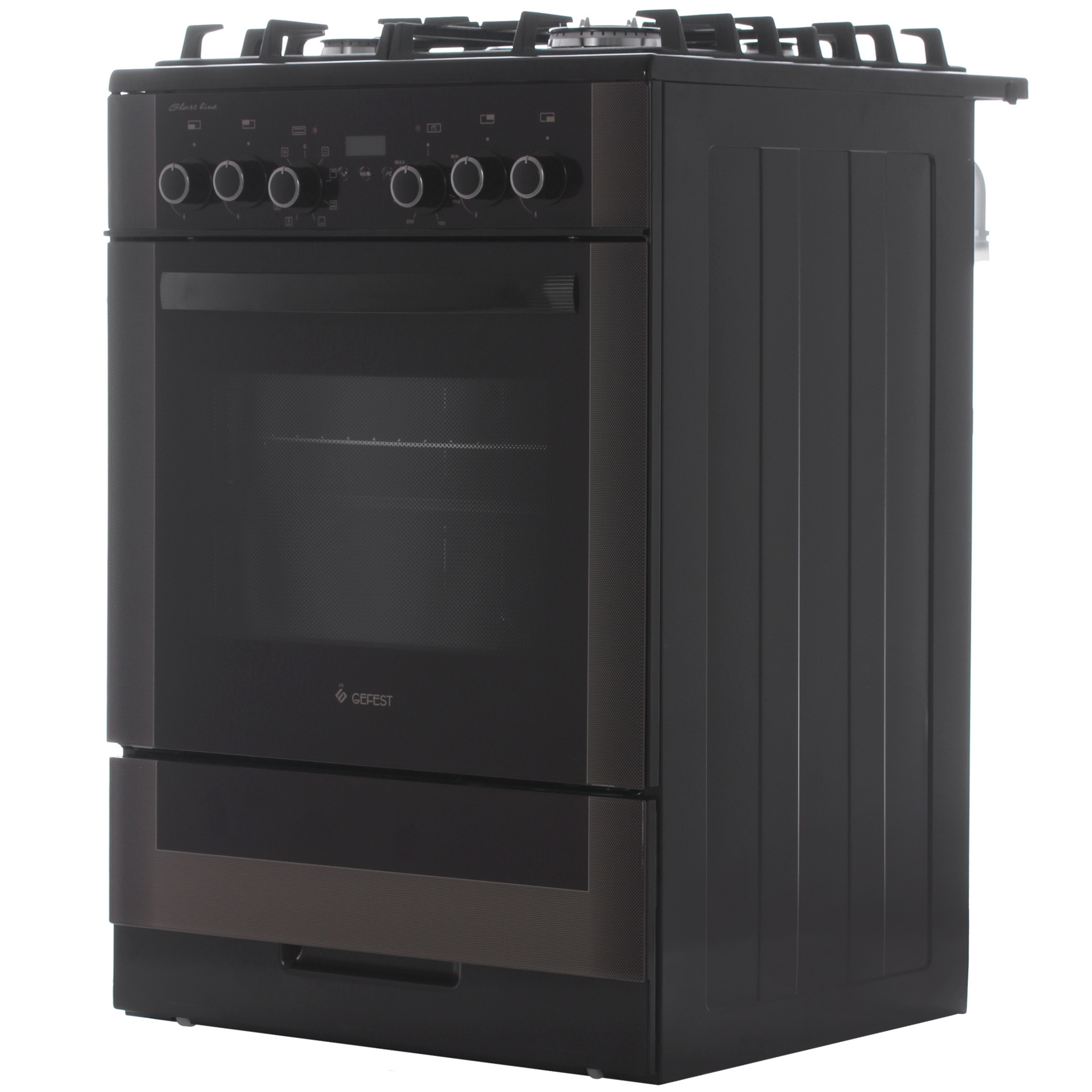 1266665 Комбинированная плита Gefest 6502-03 0245 коричневый STDN-0110195 - Вид №2