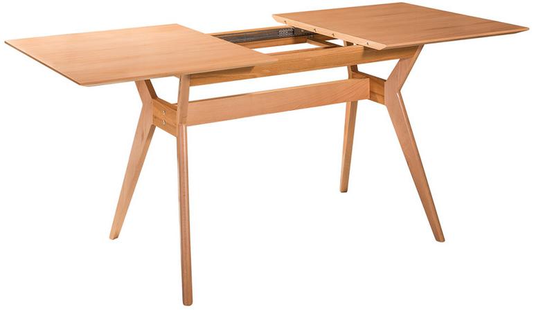 510 Стол раскладной Нарвик натуральный бук, 140 см R-HOME 4003306H - Вид №1