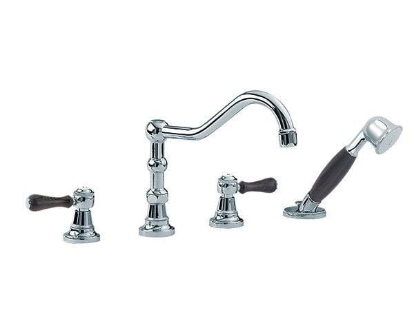 Кухонный смеситель со съемным ручным душем rvb 1935 WOOD ARCH-00010337 - Вид №1