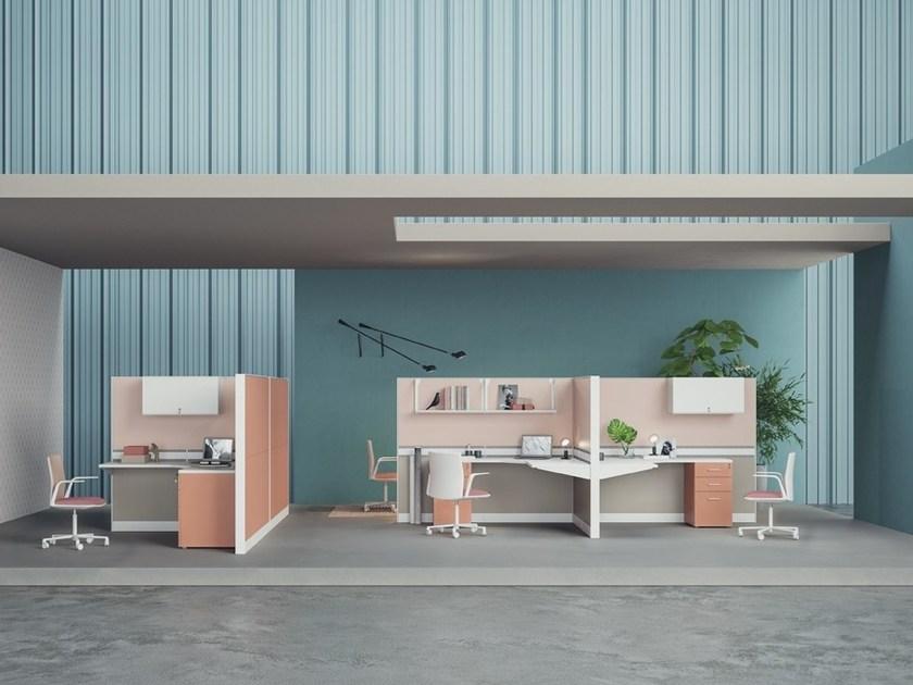 PROF Отдельностоящая модульная офисная перегородка из дерева Openwall sun-id-1512114 - Вид №21