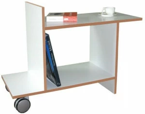 Tojo Möbel Прямоугольный журнальный столик на колесиках