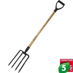 Вилы копательные GEOLIA с эргономичной рукояткой и стальными зубьями 84066804