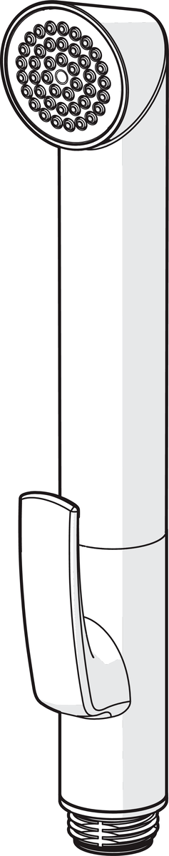 Oras 272050 Ручной душ  272050 Optima Хром  - Вид №2