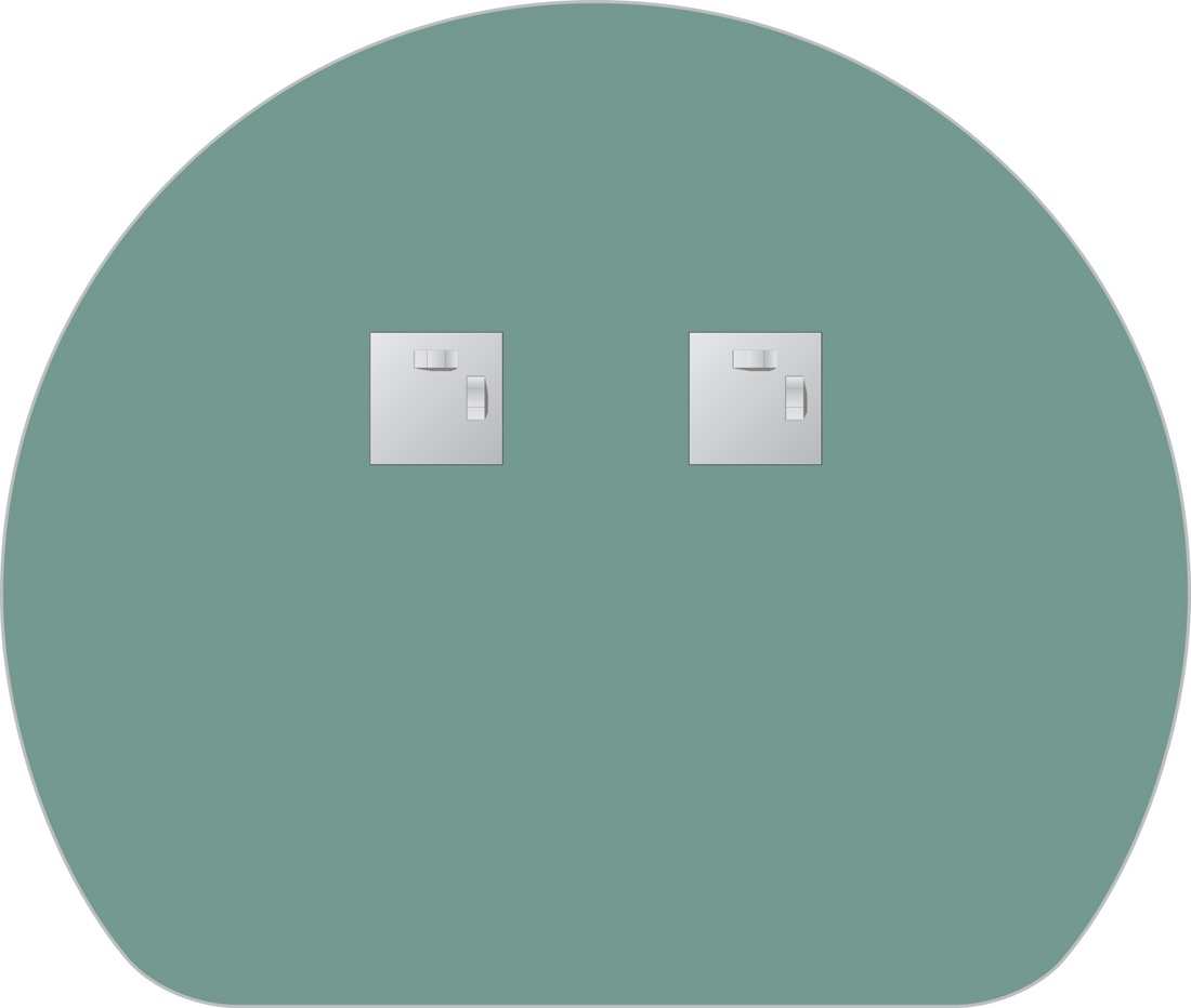 BY 0049 Зеркало со шлифованной кромкой EVOFORM Primary - Вид №2