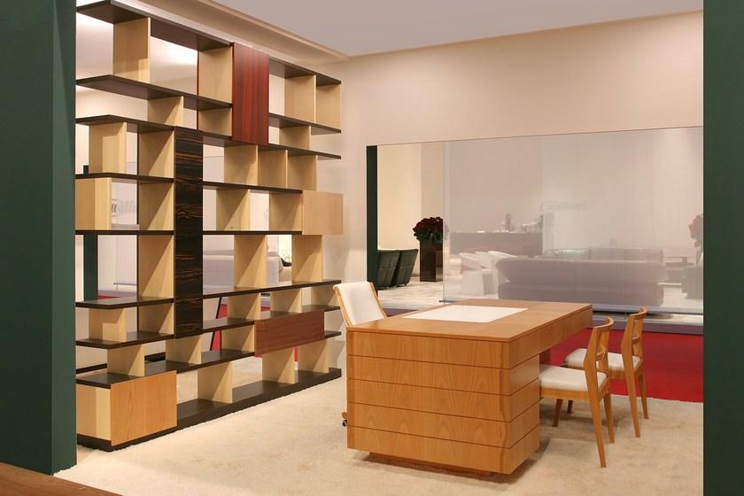 Morelato Открытый деревянный книжный шкаф Patchwork Art. 6292 - Вид №5