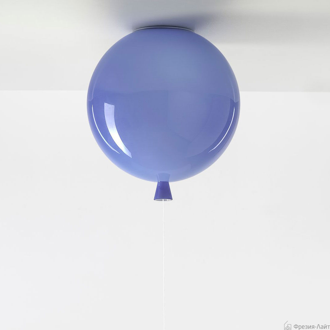 Brokis MEMORY CEILING D250 CGC 28 синий потолочный светильник воздушный шар 112440