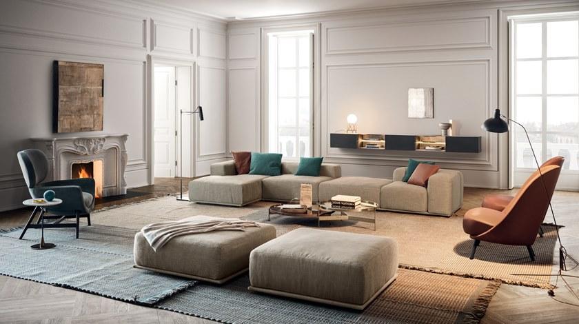 PIANCA Модульный диван из ткани sun-id-1413445 - Вид №2