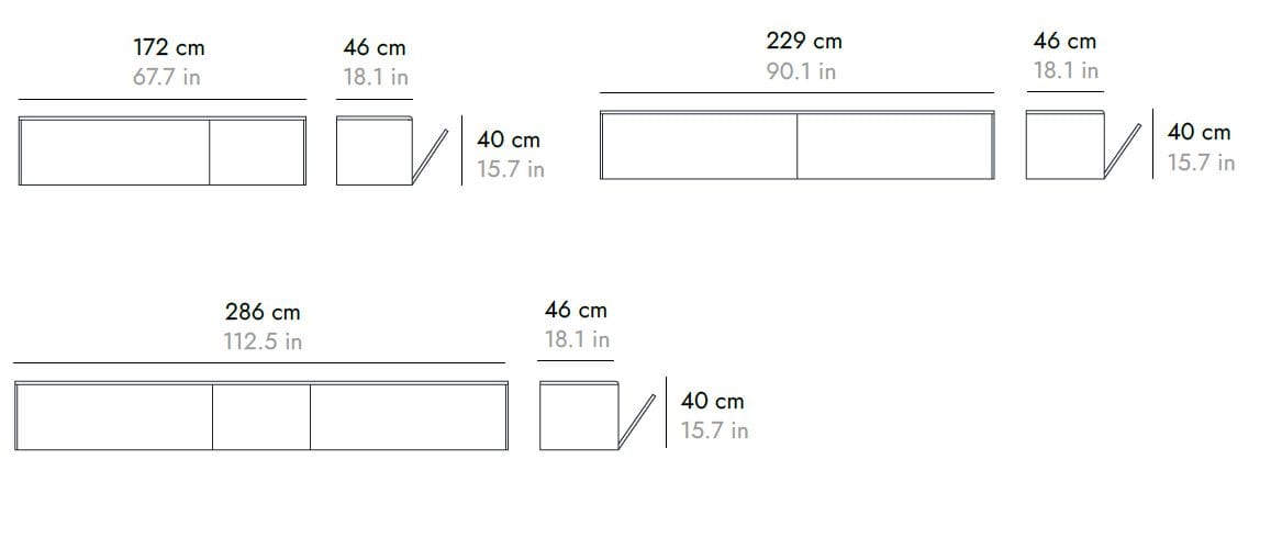 Деревянный подвесной шкаф Punt Мальме ARCH-00114739 - Вид №2