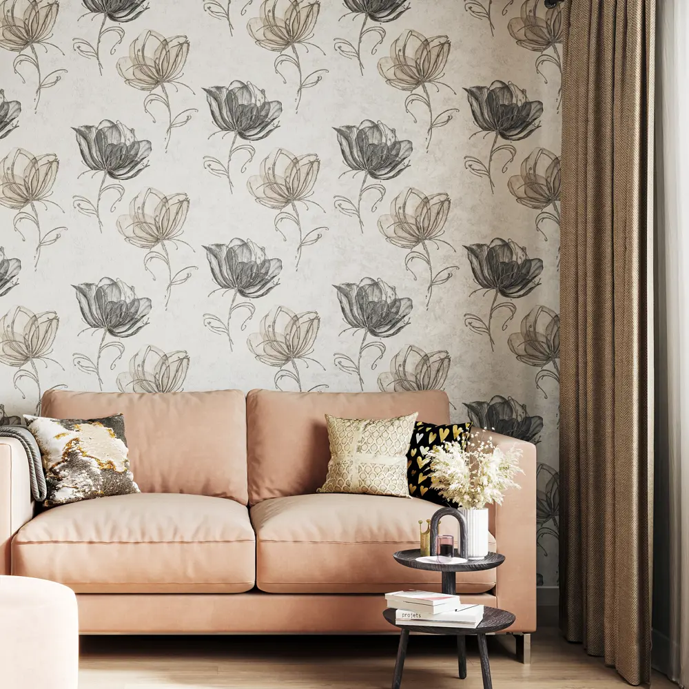 Обои флизелиновые Palitra Life Holland бежевые 1.06 м PL71908-18 84659466 STLM-2060196 - Вид №2