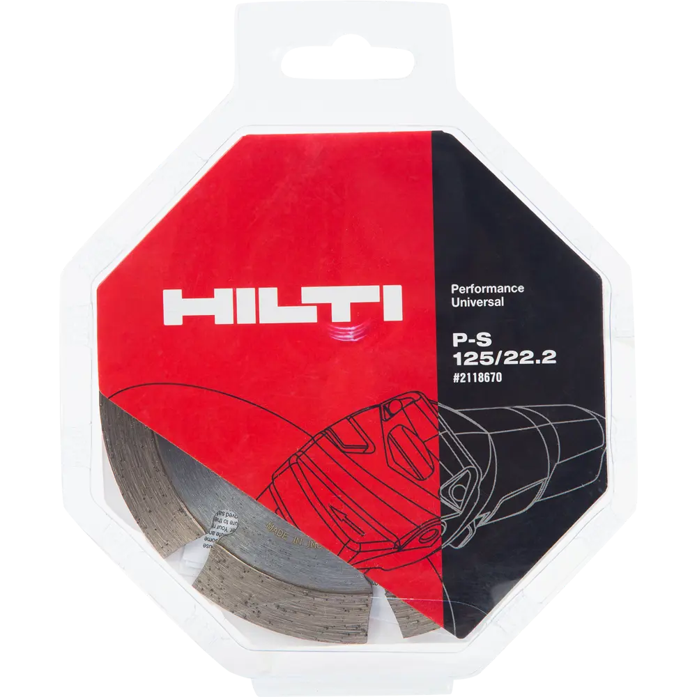Диск алмазный универсальный Hilti P-S 125/22.2 мм 82233002 STLM-2009249  - Вид №2