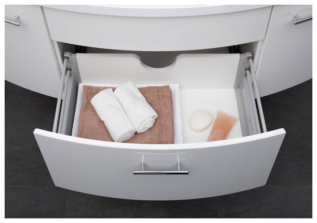 Тумба с раковиной Aquanet Тренто 120 белый 0015650000152905 - Вид №6