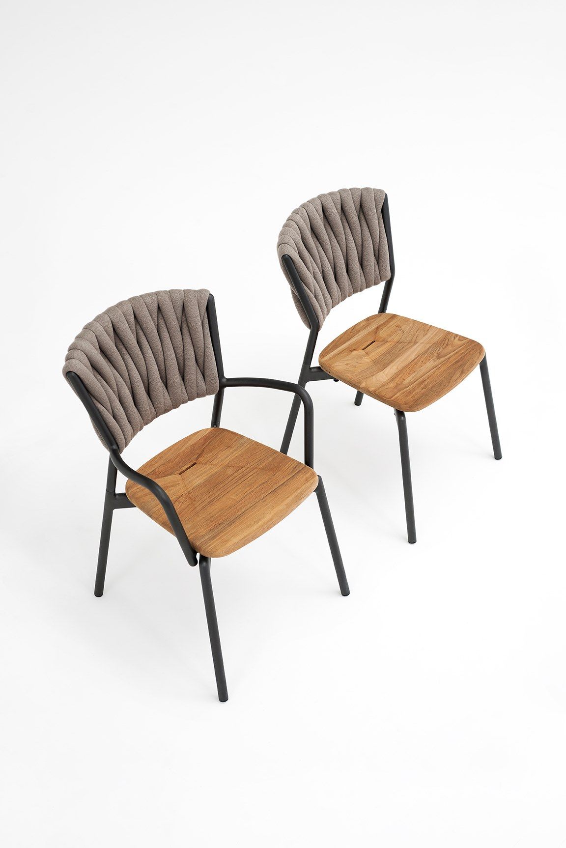 Садовый стул из тика и веревки RODA Piper ARCH-00009529